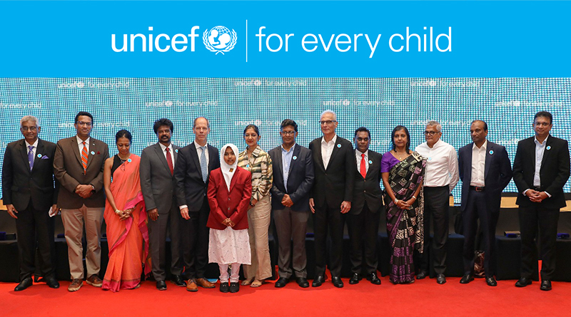 UNICEF Sri Lanka තිරසර සංවර්ධනය සහ ළමා අයිතිවාසිකම් වෙනුවෙන් ව්‍යාපාරික කවුන්සිලය එළිදක්වයි