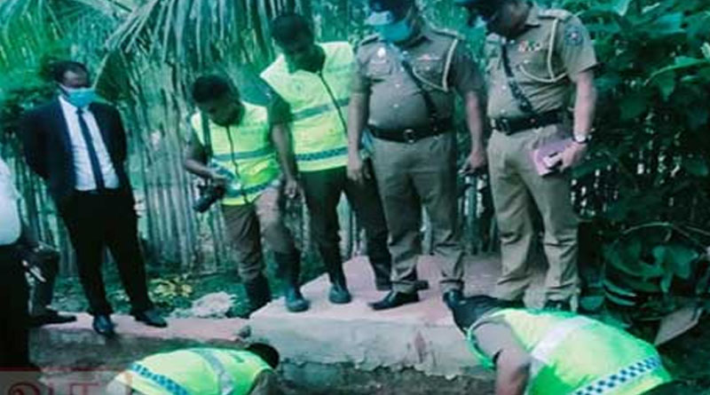 බිරිය මරා වළදැමූ සැමියා අත්අඩංගුවට