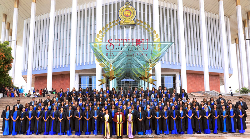 සෙත් රූ ආයුර්වේද රූපලාවණ්‍ය පුහුණු පාසල පාඨමාලා අවසන් කළ සිසු සිසුවියන්ට සහතික පිරිනමයි