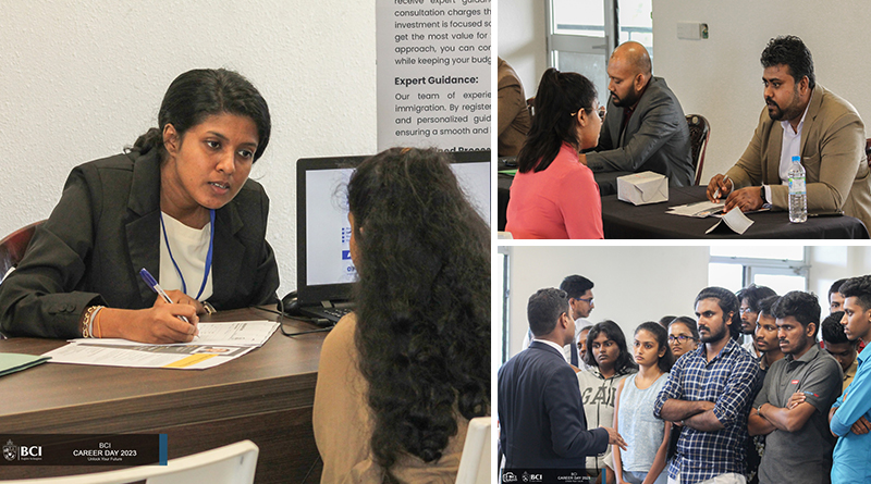 BCI සරසවිය Career Day 2023 හරහා උපාධි අපේක්ෂකයින්ට වෘත්තීය අවස්ථා විවර කරයි