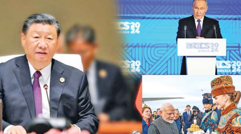 ලොව බලවත් රටවල් පහේ ‘බ්‍රික්ස්’ සමුළුව පුටින්ගේ ප්‍රධානත්වයෙන් රුසියාවේදී ඇරඹේ