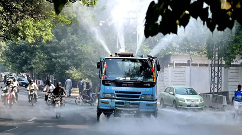 වායු දුෂණයෙන් පාකිස්තානයේ ලාහෝර් නුවර පාසල් සතියක් වැසේ