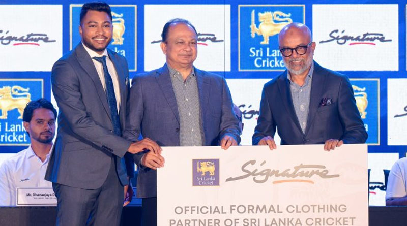 Signature ආයතනය ශ්‍රී ලංකා ක්‍රිකට් කණ්ඩායමේ ‘නිල විධිමත් සහ සාමාන්‍ය ඇඳුම් සැපයුම් සහකරු’ ලෙස එක් වෙමින් සුවිශේෂී පිරිමි ඇඳුම් විලාසිතා එකතුවක් එළිදක්වයි