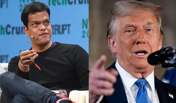 ට්‍රම්ප්ගේ උපදේශක ශ්‍රී රාම්ට ඇමරිකානුවන්ගේ විරෝධය