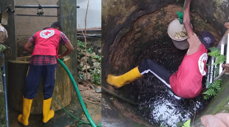 ගංවතුරින්  විපතට පත්වන කොළඹ දිස්ත්‍රික් වැසියන්ට රතු කුරුසයෙන් සහන