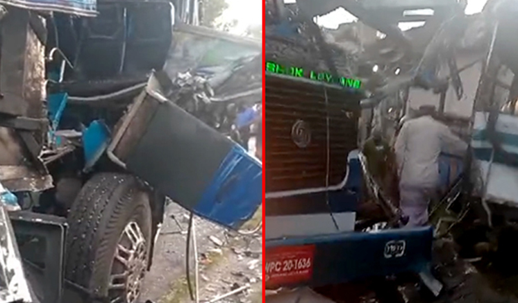 මාරක බස් අනතුරක් – සිව්දෙනෙක් මරුට