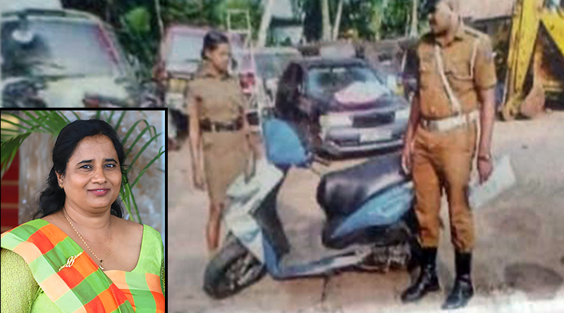 යතුරුපැදි අනතුරකින් තිදරු මවක් මරුට යතුරුපැදි අනතුරකින් තිදරු මවක් මරුට