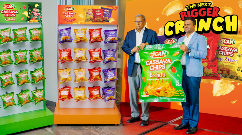 සී. ඩබ්ලිව්. මැකී පීඑල්සී වෙතින් “ස්කෑන් කසාවා චිප්ස්” රස 4 කින් වෙළඳපලට