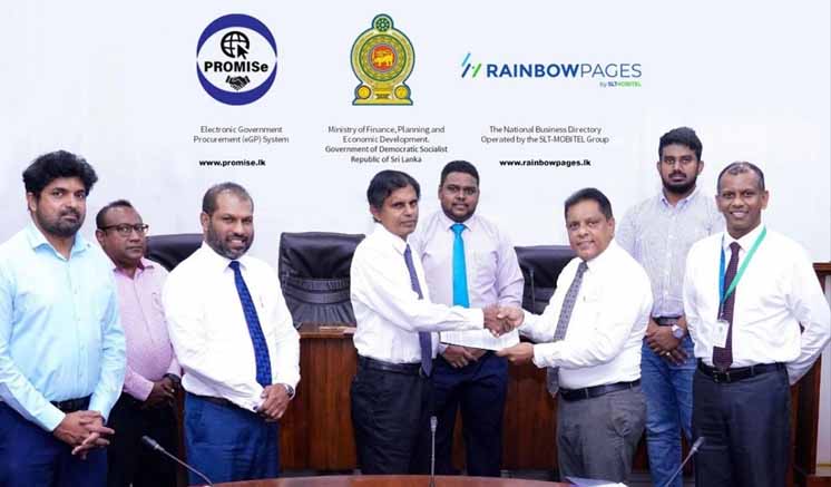 රාජ්‍ය විද්‍යුත් ප්‍රසම්පාදන ක්‍රියාවලිය (e-GP) ශක්තිමත් කිරීම සඳහා Promise.lk සහ RainbowPages.lk අත්වැල් බැඳගනී