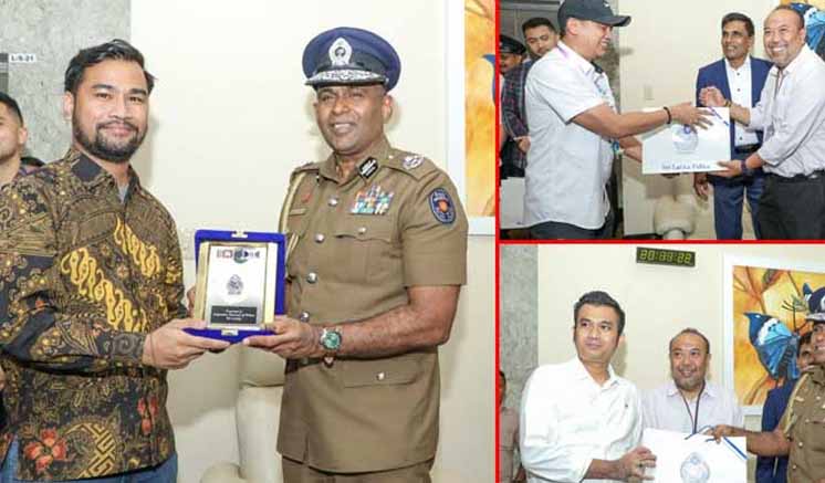 පද්මේ ඇතුළු පිරිස ඇල්ලූ ඉන්දුනීසියානු පොලිස් නිලධාරීන්ට උපහාර