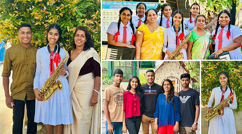 ක්‍රිස්ටීන් අංජලී තමෙල් සැක්සෆෝන් වාදන අංශයේ සමස්ත ලංකා, පළාත්, සහ කලාප ප්‍රථම ස්ථාන දිනයි