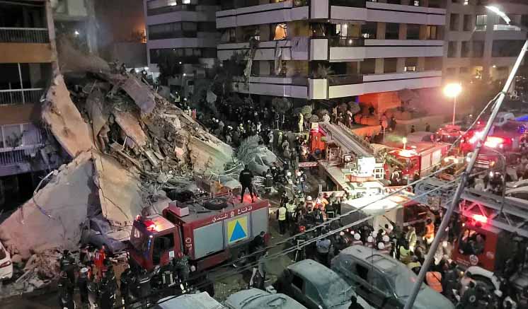 ලෙබනනය පුරා ඊශ්රායල හමුදාව විසින් එල්ල කරන ලද ප්රබල ගුවන් ප්රහාර මාලාවක් ලෙබනනය පුරා ඊශ්රායල හමුදාව විසින් එල්ල කරන ලද ප්රබල ගුවන් ප්රහාර මාලාවක්