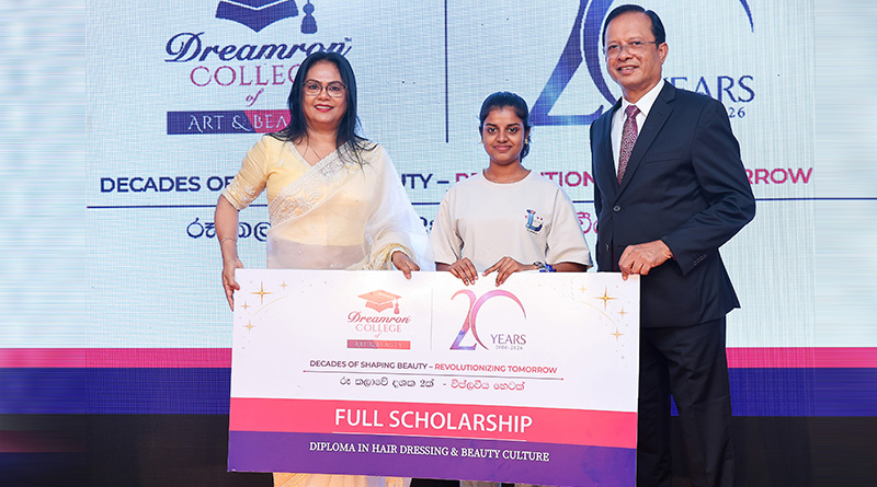 ඩ්රීම්රොන් කලා හා රූපලාවණ්ය විද්යාලය 20 වැනි සංවත්සරය සමරයි ඩ්රීම්රොන් කලා හා රූපලාවණ්ය විද්යාලය 20 වැනි සංවත්සරය සමරයි